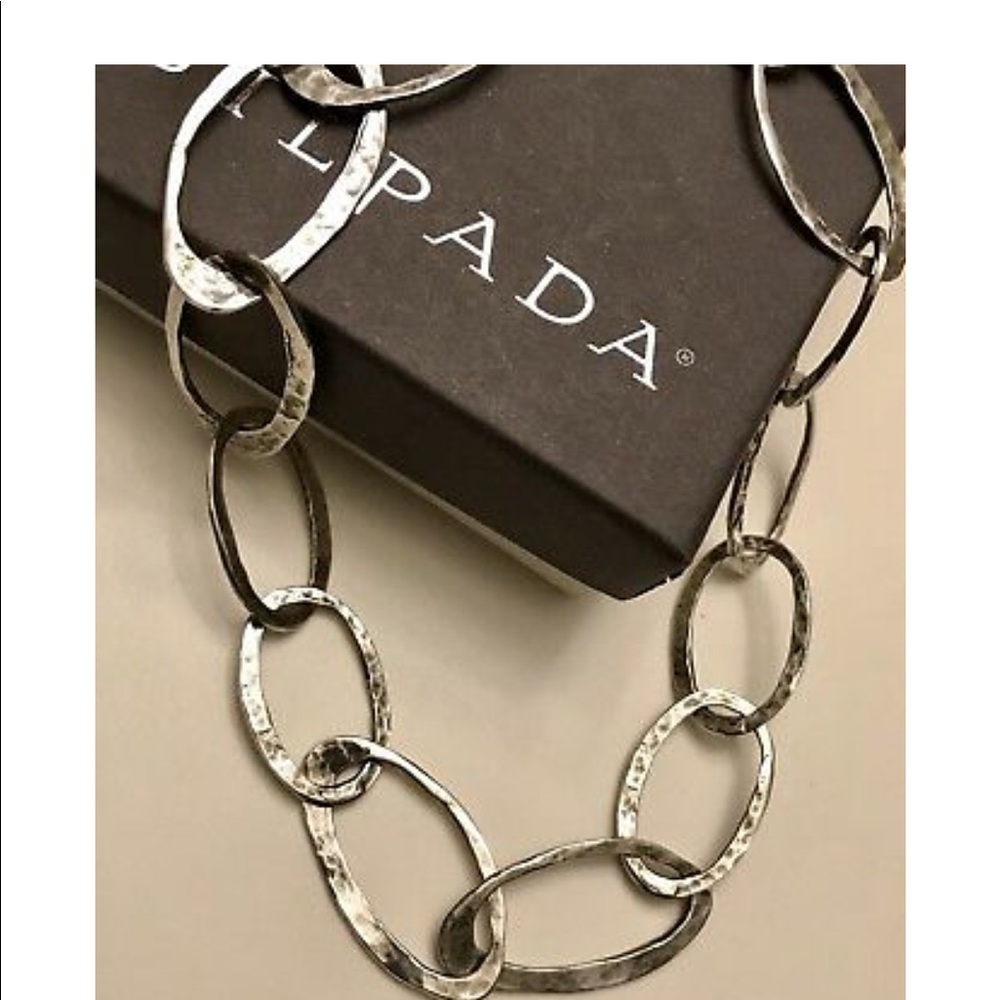 Silpada hammered necklace